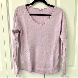 Lilac waffle knit sweater